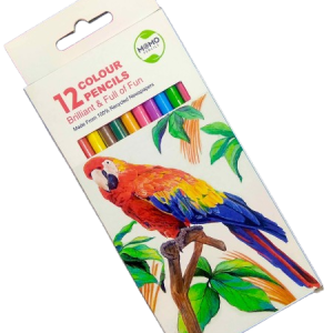 Colored pencils. Eco-Friendly and Sustainable Creativity